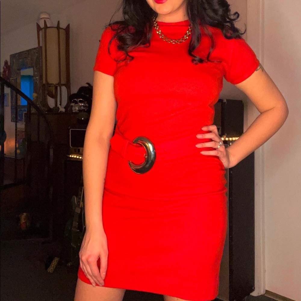Handmade 60s Red Dress